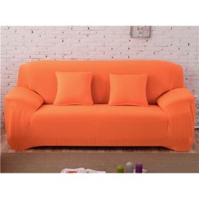 Solid Corner Sofa Covers Couch Slipcovers Elastica Material Sofa Skin Protector Cover Sofa Armchair (Option: 11-One seat)