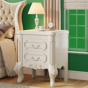 Classical White Bedside Tables (Option: default title)
