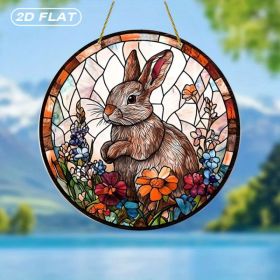 Acrylic Suncatcher Rainbow Window Decor Colorful Hanging Ornament (Option: default title)
